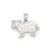Cow Charm in Sterling Silver