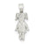 Sterling Silver Sports Girl Charm hide-image