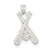 Sterling Silver Baseball Charm hide-image