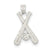 Baseball Charm in Sterling Silver