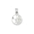 Soccer Ball Charm in Sterling Silver