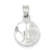 Sterling Silver Soccer Ball Charm hide-image