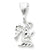 Sterling Silver Praying Angel Charm hide-image