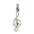 Sterling Silver Treble Clef Charm hide-image