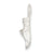 Sterling Silver Ballet Slipper Charm hide-image