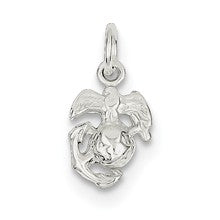 Sterling Silver Marine Corps Emblem Charm hide-image