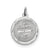 On Graduation Day Disc Charm in Sterling Silver