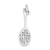 Sterling Silver Tennis Racquet Charm hide-image