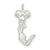 Cheerleader Charm in Sterling Silver