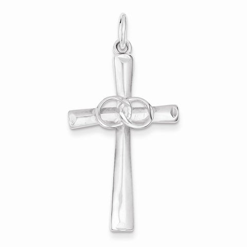 Sterling Silver Holy Matrimony Cross Pendant, Pendants for Necklace