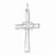 Sterling Silver Holy Matrimony Cross Pendant, Pendants for Necklace