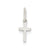 Cross Charm in Sterling Silver