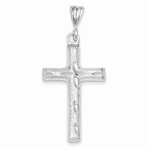 Sterling Silver Latin Cross Pendant, Alluring Pendants for Necklace
