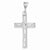 Sterling Silver Latin Cross Pendant, Alluring Pendants for Necklace