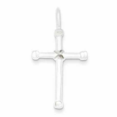 Sterling Silver Cross Pendant, Fine Pendants for Necklace