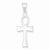 Sterling Silver Ankh Cross pendant, Classy Pendants for Necklace
