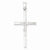 Sterling Silver Polished Crucifix pendant, Beautiful Pendants for Necklace