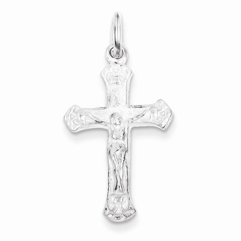 Sterling Silver Crucifix Pendant, Exquisite Pendants for Necklace