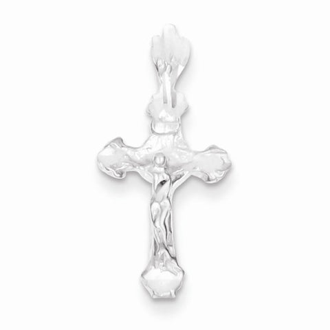 Sterling Silver INRI Crucifix Pendant, Fine Pendants for Necklace