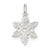 Sterling Silver Snowflake Charm hide-image