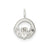 Claddagh Charm in Sterling Silver
