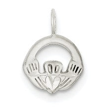 Sterling Silver Claddagh Charm hide-image