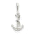 Anchor Charm in Sterling Silver