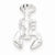 Sterling Silver Lobster Chain Slide Pendant, Pendants for Necklace