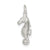 Seahorse Charm in Sterling Silver