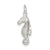 Sterling Silver Seahorse Charm hide-image