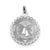 Sterling Silver Wedding Bells Disc Charm hide-image