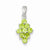 Sterling Silver Peridot pendant, Appealing Pendants for Necklace