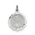 Happy Anniversary Disc Charm in Sterling Silver