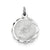 Mother with Love Disc Charm in Sterling Silver