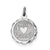 Special Friend Disc Charm in Sterling Silver