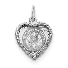Sterling Silver My Confirmation Disc Charm hide-image