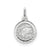 Graduation Day Disc Charm in Sterling Silver