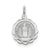 Sterling Silver Graduation Day Disc Charm hide-image