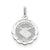 Graduation Day Disc Charm in Sterling Silver