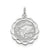 Sterling Silver Graduation Day Disc Charm hide-image