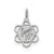 Sweet Sixteen Disc Charm in Sterling Silver