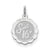 Sweet Sixteen Disc Charm in Sterling Silver