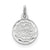 Sterling Silver Happy Birthday Disc Charm hide-image