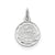 Happy Birthday Disc Charm in Sterling Silver