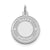 Sterling Silver Happy Birthday Disc Charm hide-image