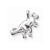 Sterling Silver T-Rex Pendant, Pendants for Necklace
