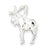 Sterling Silver Moose Charm hide-image