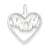 Sterling Silver Mom Heart Charm hide-image