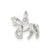 Horse Charm in Sterling Silver