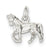 Sterling Silver Horse Charm hide-image